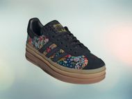 Adidas Gazelle Bold x Liberty London "Black Floral" (Image via Adidas)